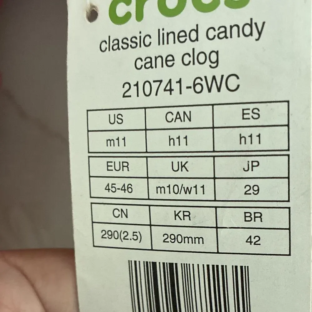 Crocs classic lined